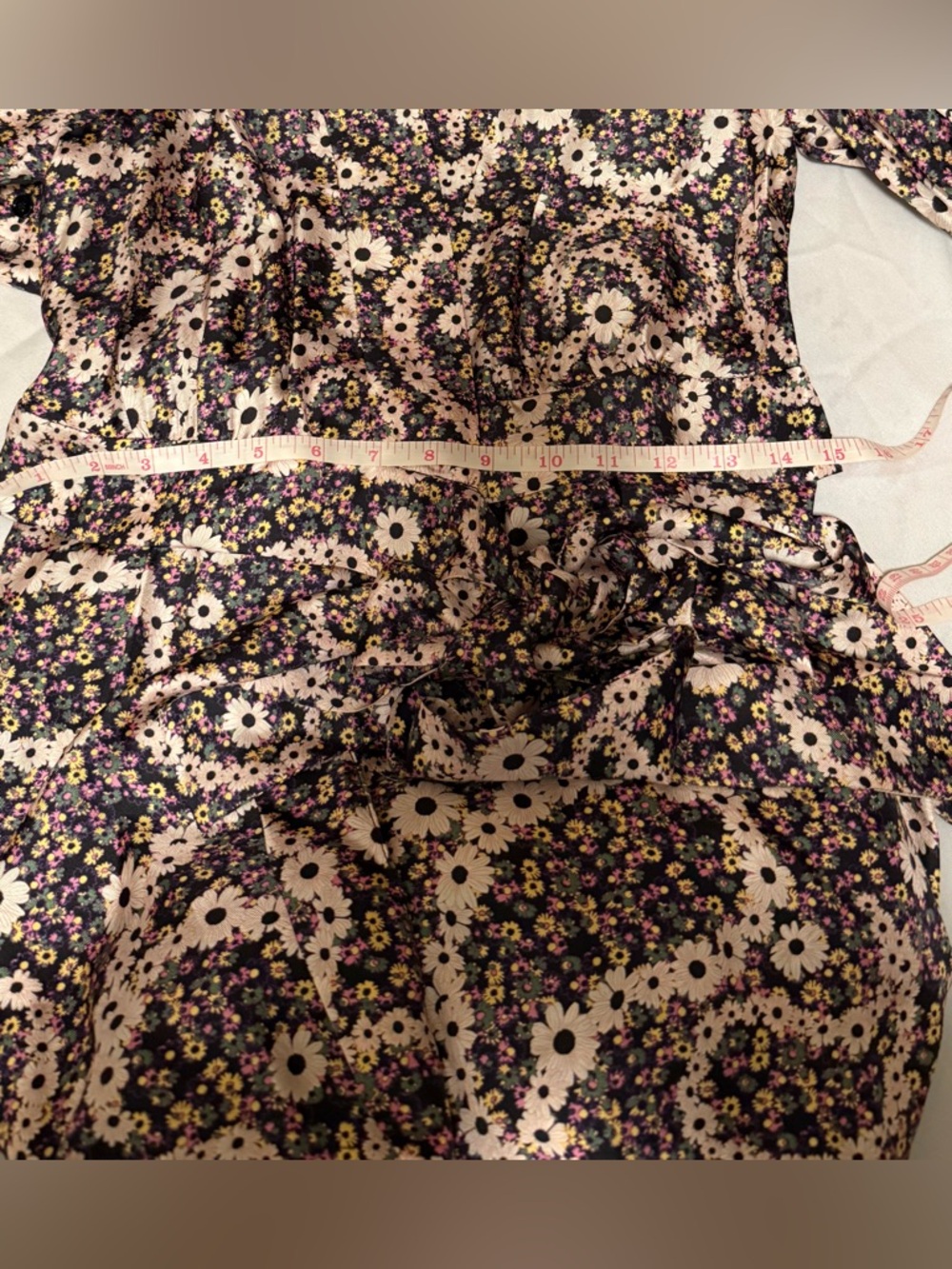 Sandro Floral-Print Silk Midi Dress - Picture 9 of 9